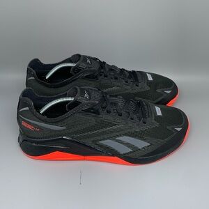 Reebok Black and Red Athletic Shoes
